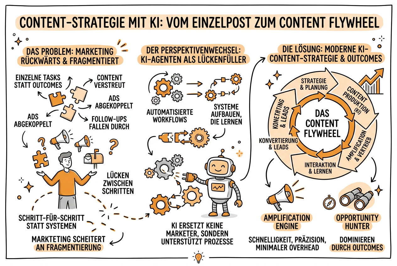 Sketchnote zum Kurs Answer Engine Optimization (AEO)