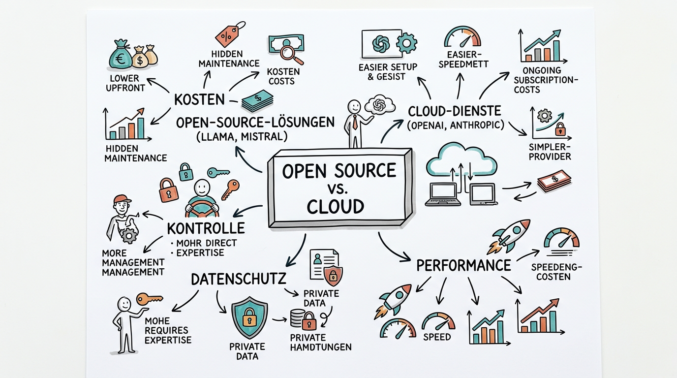 Sketchnote zum Kurs Small Language Models und Edge AI